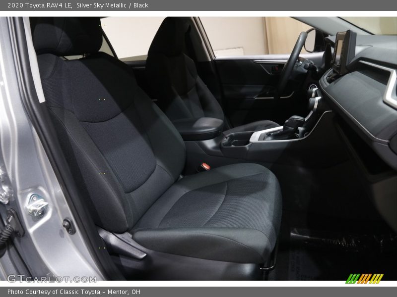Silver Sky Metallic / Black 2020 Toyota RAV4 LE