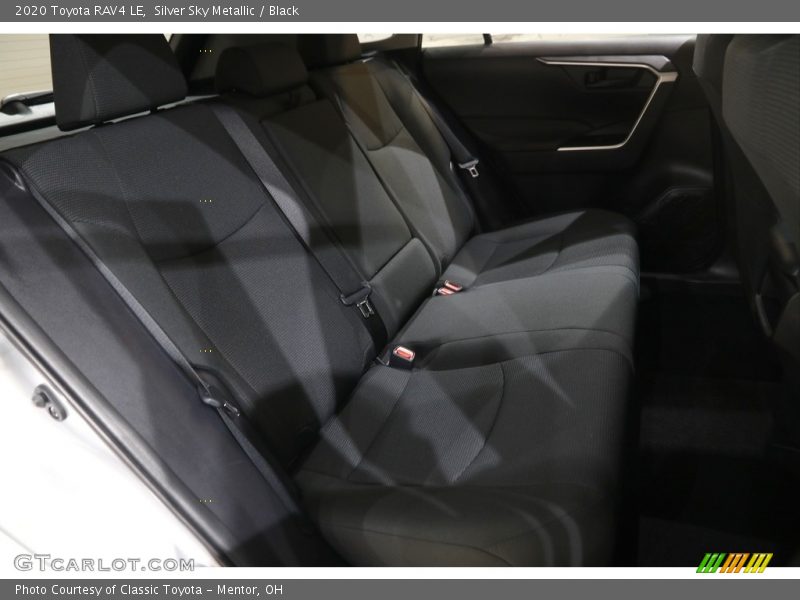 Silver Sky Metallic / Black 2020 Toyota RAV4 LE
