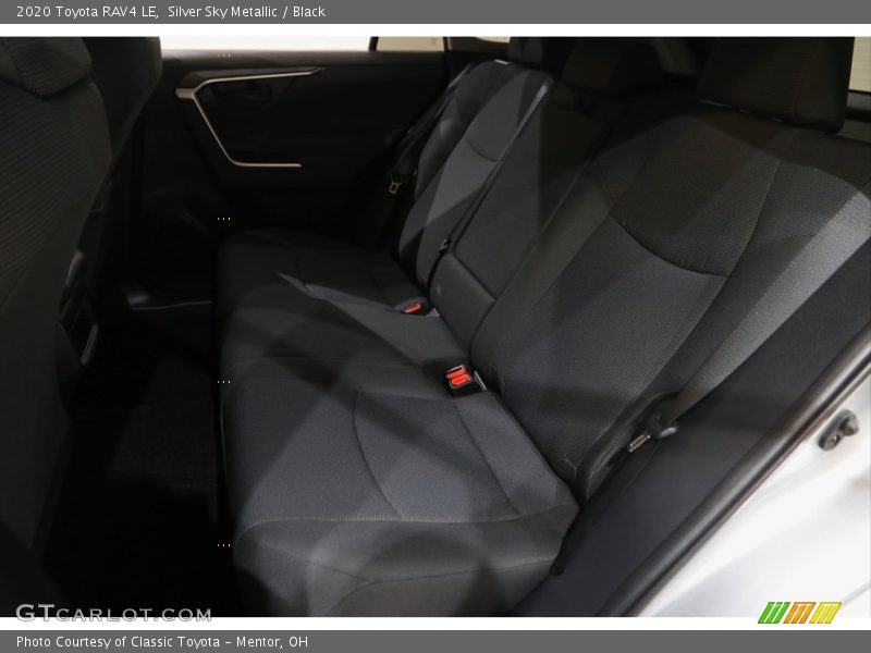 Silver Sky Metallic / Black 2020 Toyota RAV4 LE