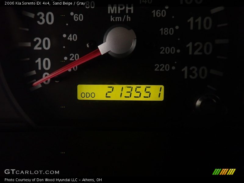 Sand Beige / Gray 2006 Kia Sorento EX 4x4