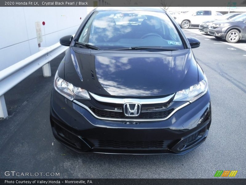 Crystal Black Pearl / Black 2020 Honda Fit LX