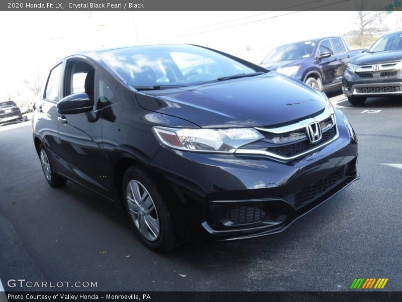 Crystal Black Pearl / Black 2020 Honda Fit LX