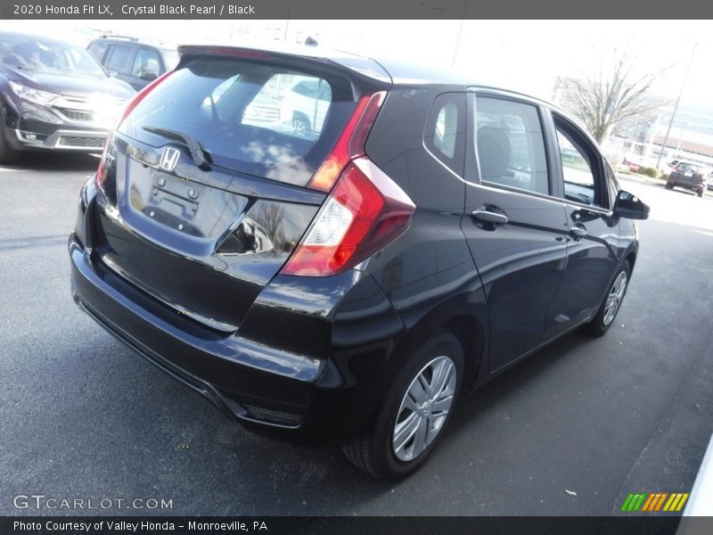 Crystal Black Pearl / Black 2020 Honda Fit LX