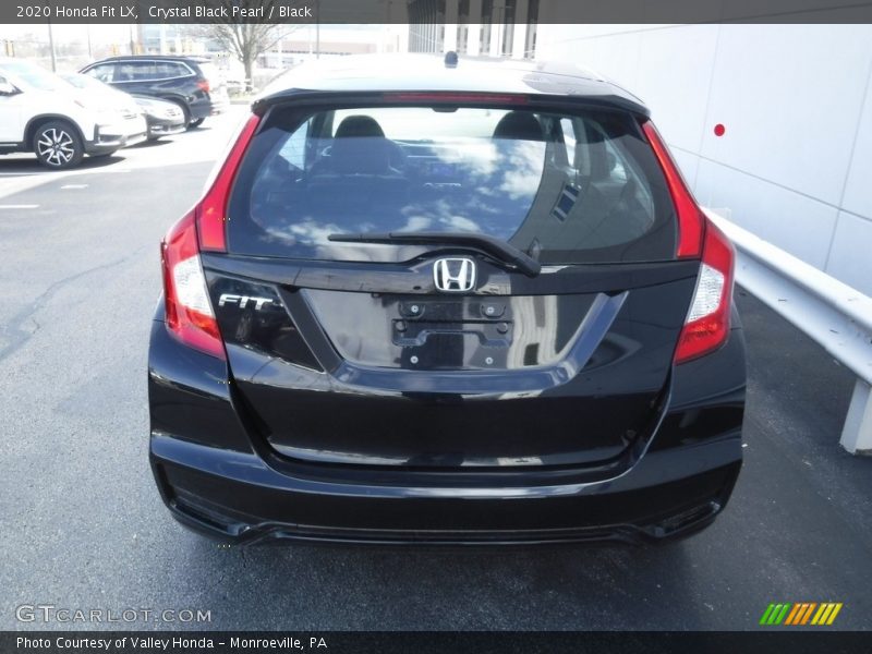 Crystal Black Pearl / Black 2020 Honda Fit LX