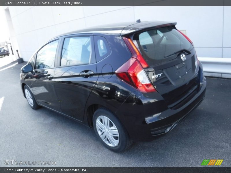 Crystal Black Pearl / Black 2020 Honda Fit LX