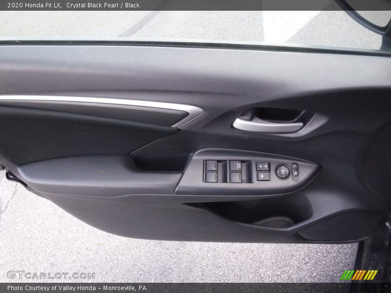 Crystal Black Pearl / Black 2020 Honda Fit LX