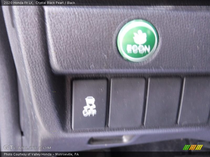 Crystal Black Pearl / Black 2020 Honda Fit LX