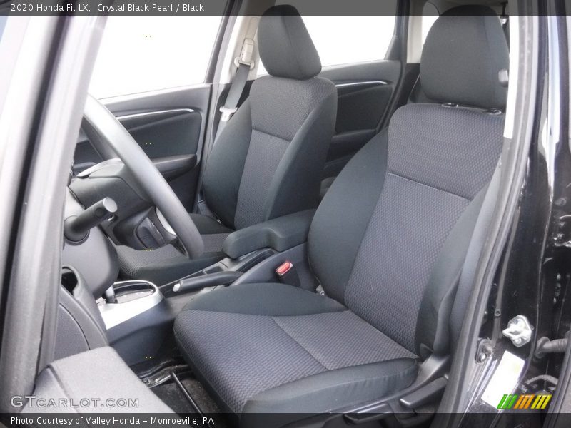 Crystal Black Pearl / Black 2020 Honda Fit LX