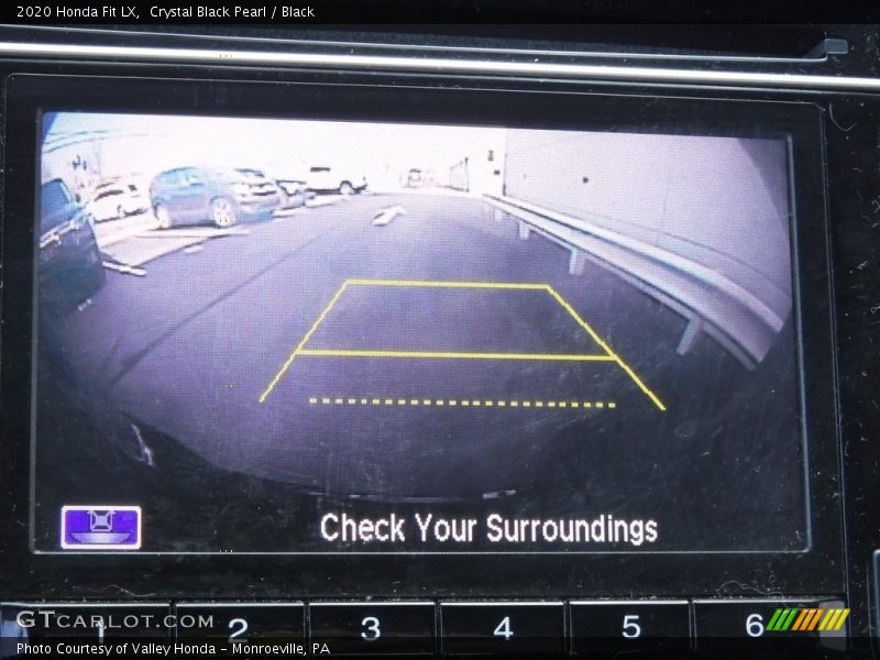 Crystal Black Pearl / Black 2020 Honda Fit LX