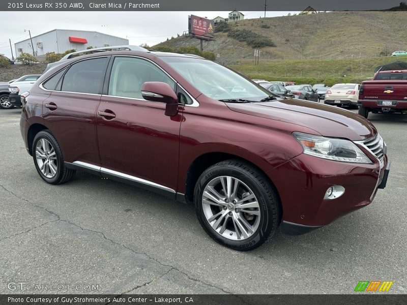 Claret Mica / Parchment 2015 Lexus RX 350 AWD