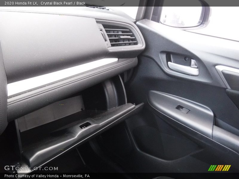 Crystal Black Pearl / Black 2020 Honda Fit LX