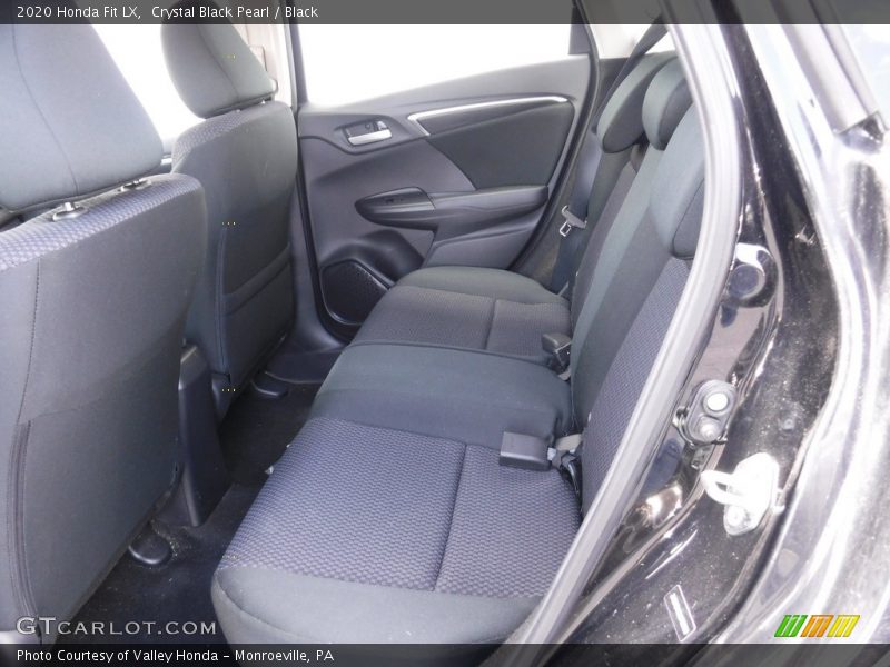 Crystal Black Pearl / Black 2020 Honda Fit LX