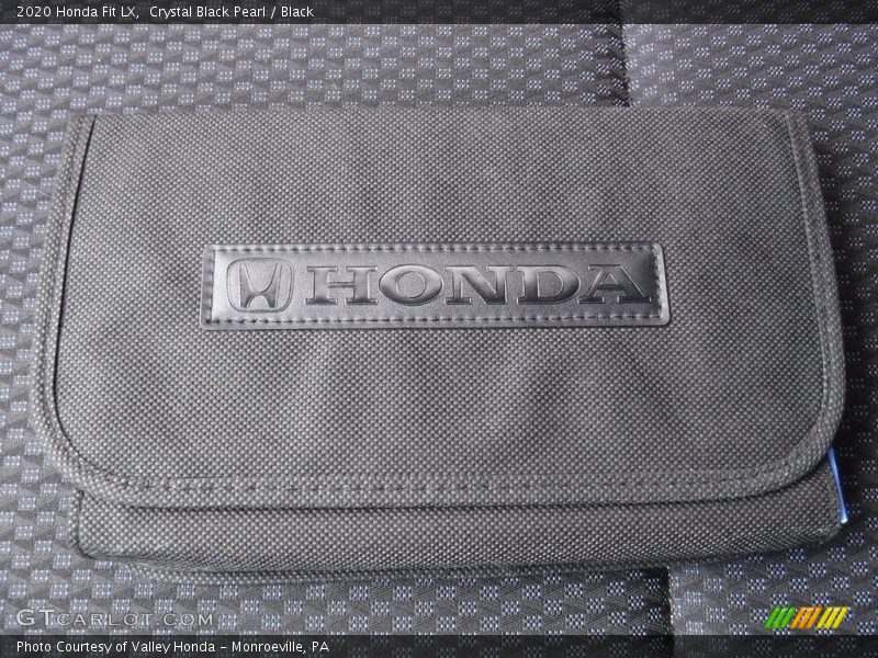 Crystal Black Pearl / Black 2020 Honda Fit LX