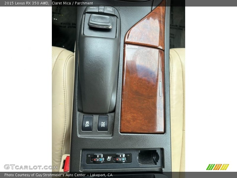 Claret Mica / Parchment 2015 Lexus RX 350 AWD