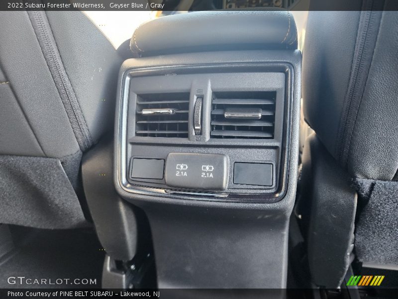 Geyser Blue / Gray 2022 Subaru Forester Wilderness