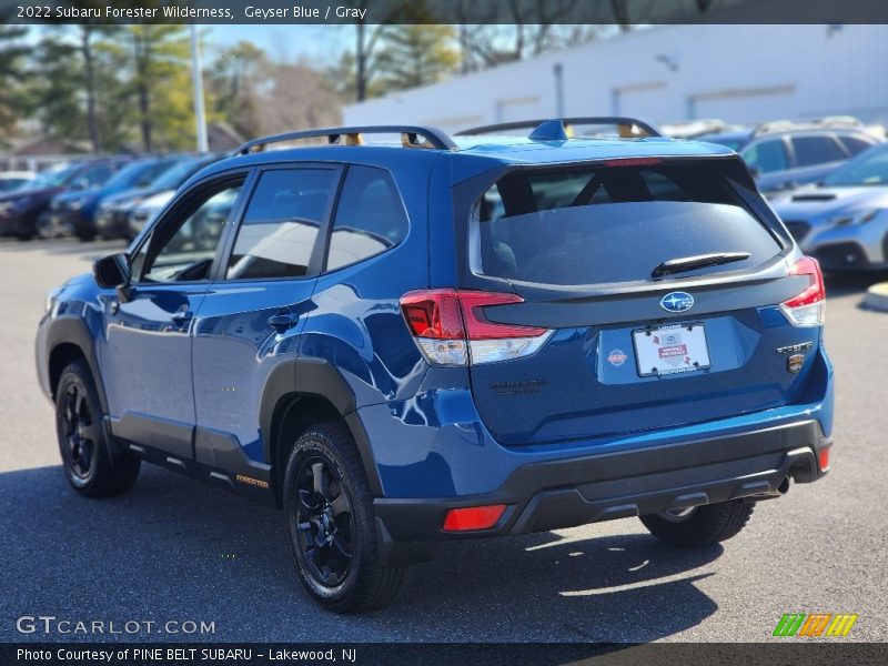 Geyser Blue / Gray 2022 Subaru Forester Wilderness
