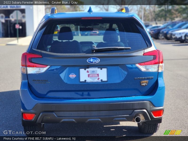 Geyser Blue / Gray 2022 Subaru Forester Wilderness