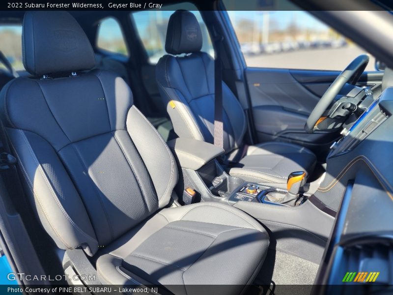 Geyser Blue / Gray 2022 Subaru Forester Wilderness