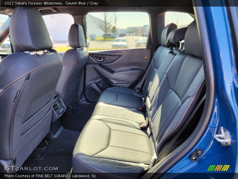 Geyser Blue / Gray 2022 Subaru Forester Wilderness