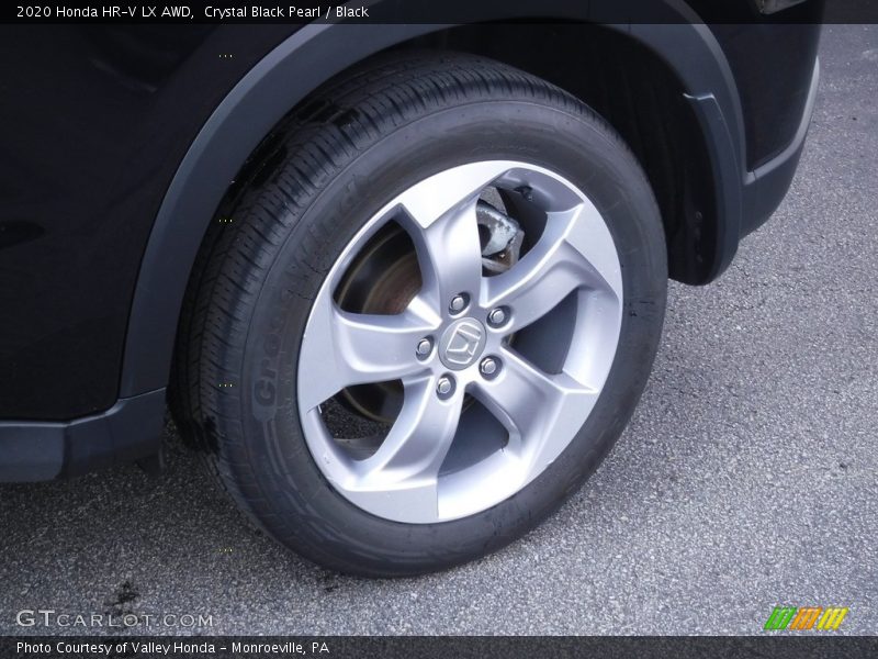 Crystal Black Pearl / Black 2020 Honda HR-V LX AWD
