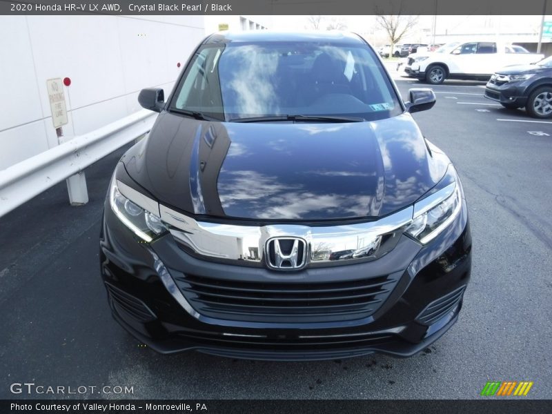Crystal Black Pearl / Black 2020 Honda HR-V LX AWD