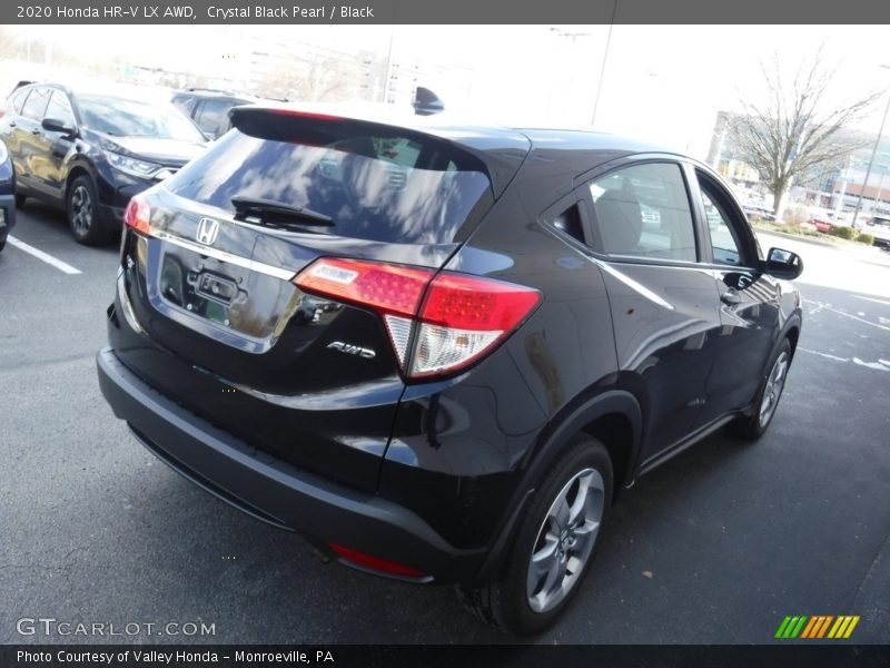 Crystal Black Pearl / Black 2020 Honda HR-V LX AWD