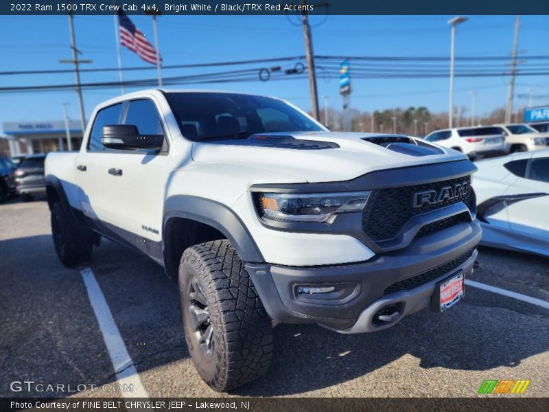 Bright White / Black/TRX Red Accents 2022 Ram 1500 TRX Crew Cab 4x4