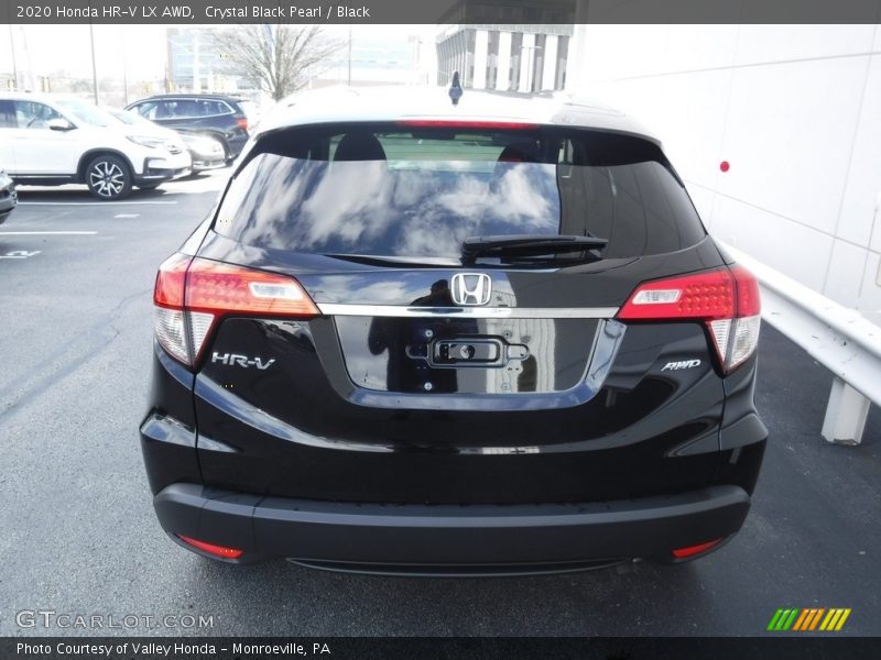 Crystal Black Pearl / Black 2020 Honda HR-V LX AWD