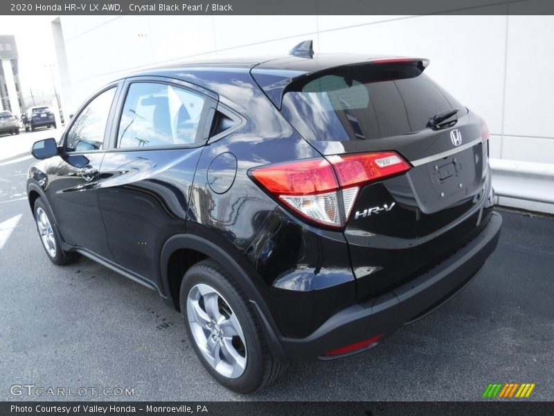 Crystal Black Pearl / Black 2020 Honda HR-V LX AWD