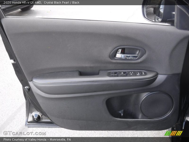 Crystal Black Pearl / Black 2020 Honda HR-V LX AWD