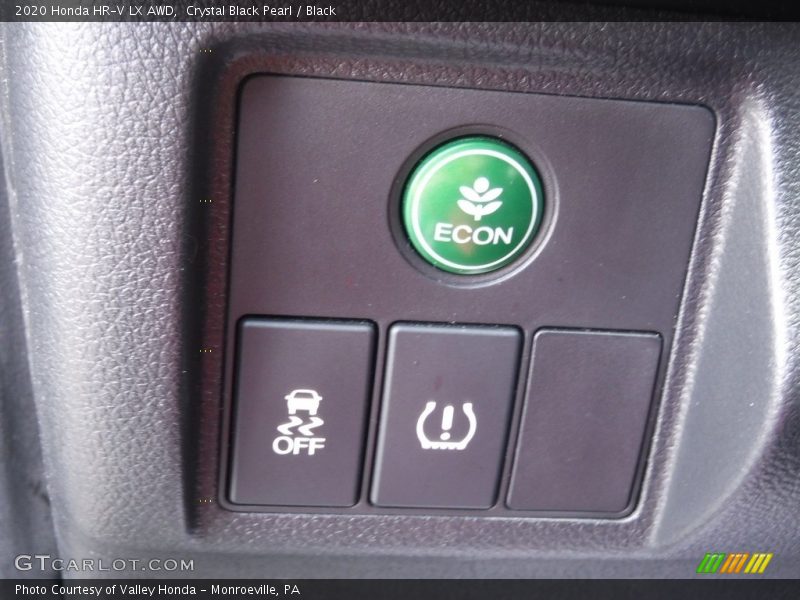 Crystal Black Pearl / Black 2020 Honda HR-V LX AWD