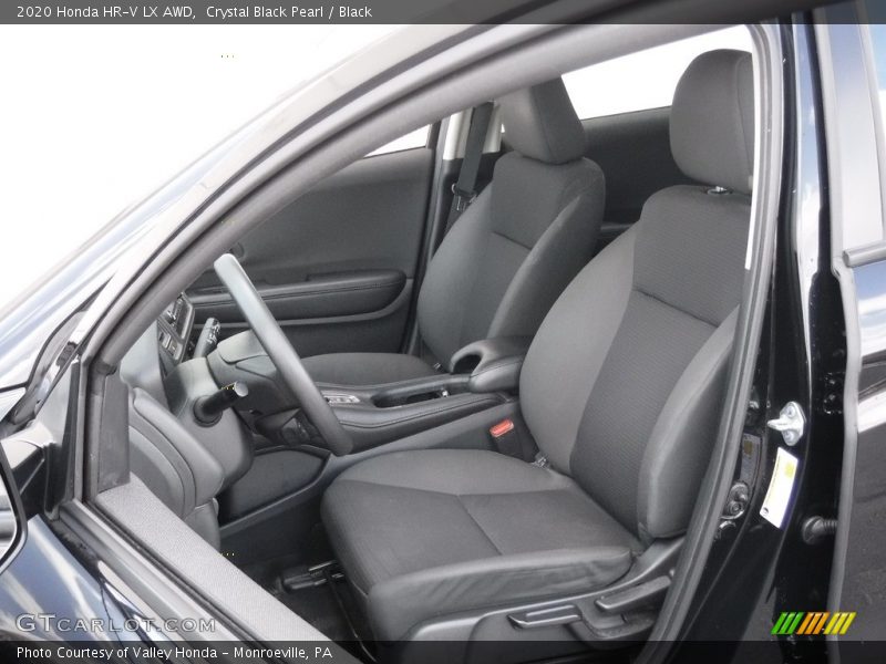 Crystal Black Pearl / Black 2020 Honda HR-V LX AWD