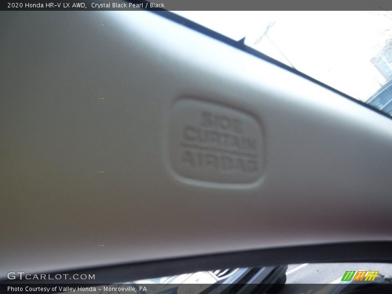 Crystal Black Pearl / Black 2020 Honda HR-V LX AWD