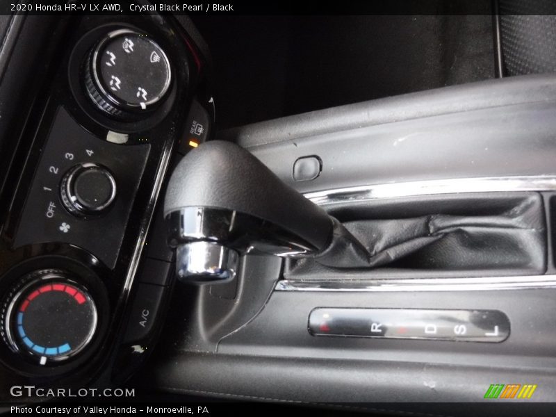 Crystal Black Pearl / Black 2020 Honda HR-V LX AWD
