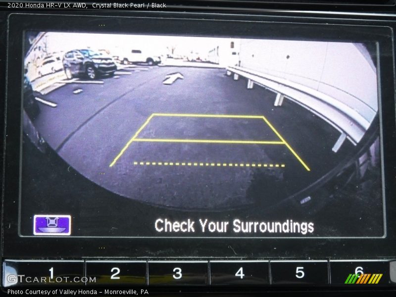 Crystal Black Pearl / Black 2020 Honda HR-V LX AWD