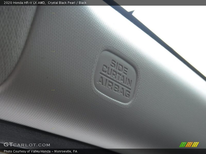 Crystal Black Pearl / Black 2020 Honda HR-V LX AWD
