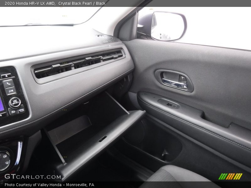 Crystal Black Pearl / Black 2020 Honda HR-V LX AWD