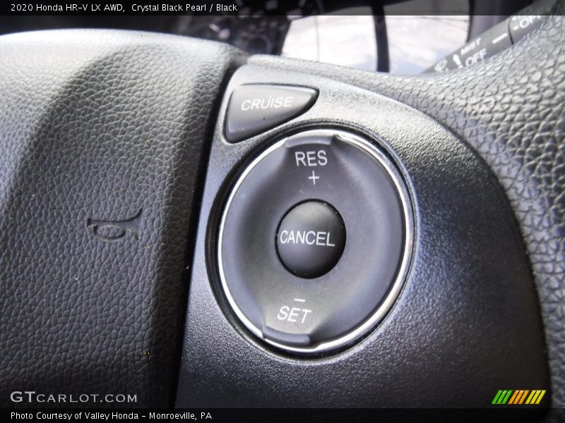 Crystal Black Pearl / Black 2020 Honda HR-V LX AWD