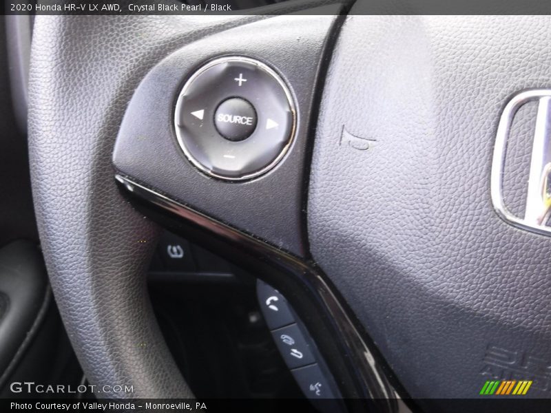 Crystal Black Pearl / Black 2020 Honda HR-V LX AWD