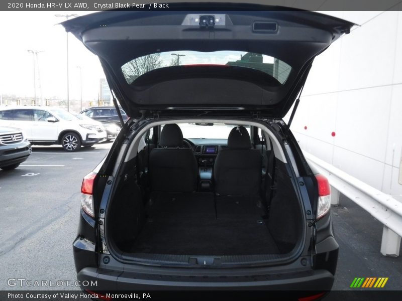 Crystal Black Pearl / Black 2020 Honda HR-V LX AWD