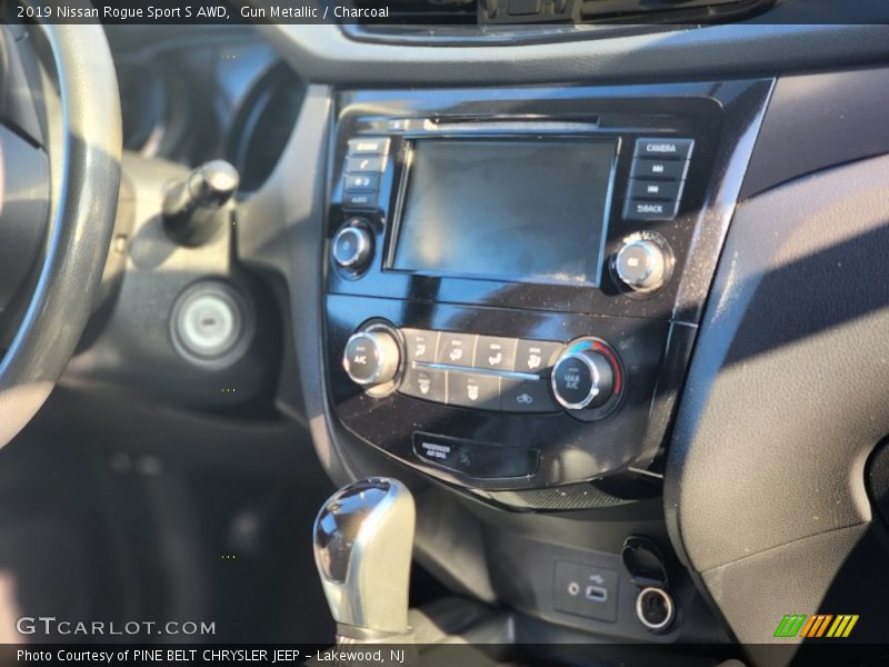 Gun Metallic / Charcoal 2019 Nissan Rogue Sport S AWD