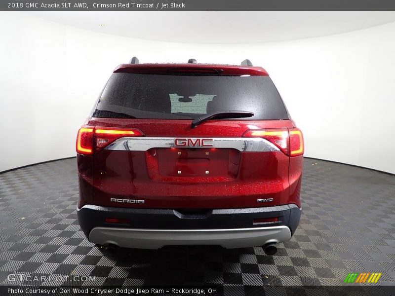 Crimson Red Tintcoat / Jet Black 2018 GMC Acadia SLT AWD