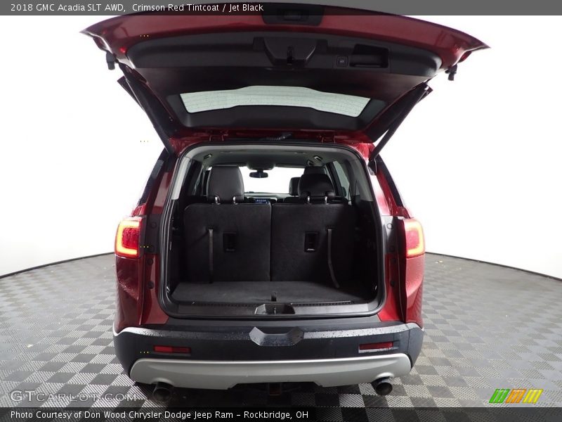Crimson Red Tintcoat / Jet Black 2018 GMC Acadia SLT AWD