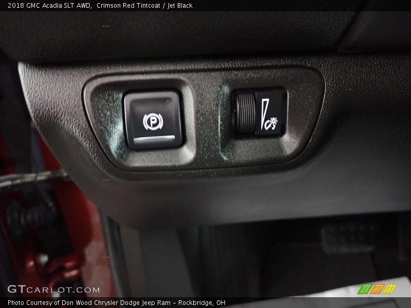 Crimson Red Tintcoat / Jet Black 2018 GMC Acadia SLT AWD