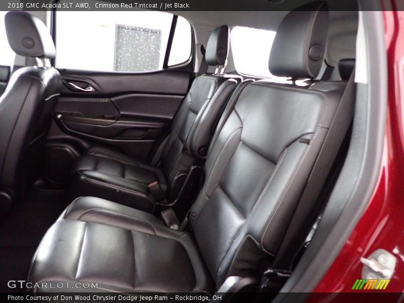 Crimson Red Tintcoat / Jet Black 2018 GMC Acadia SLT AWD