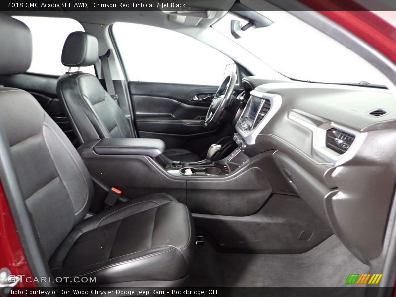Crimson Red Tintcoat / Jet Black 2018 GMC Acadia SLT AWD