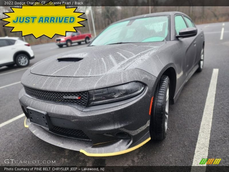 Granite Pearl / Black 2022 Dodge Charger GT