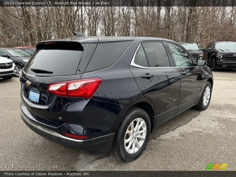 Midnight Blue Metallic / Jet Black 2020 Chevrolet Equinox LT