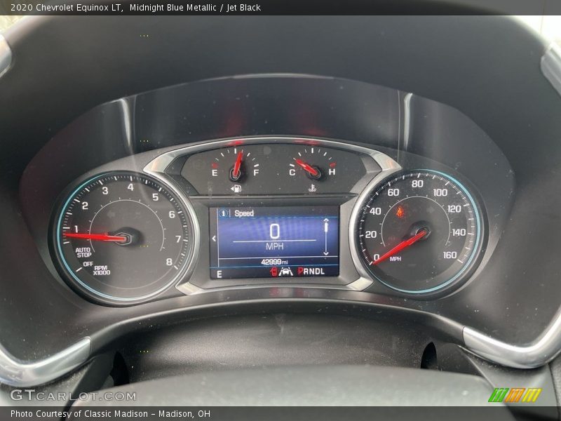 Midnight Blue Metallic / Jet Black 2020 Chevrolet Equinox LT