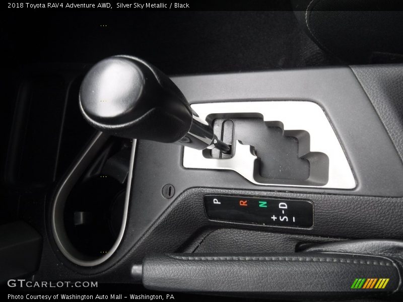 Silver Sky Metallic / Black 2018 Toyota RAV4 Adventure AWD